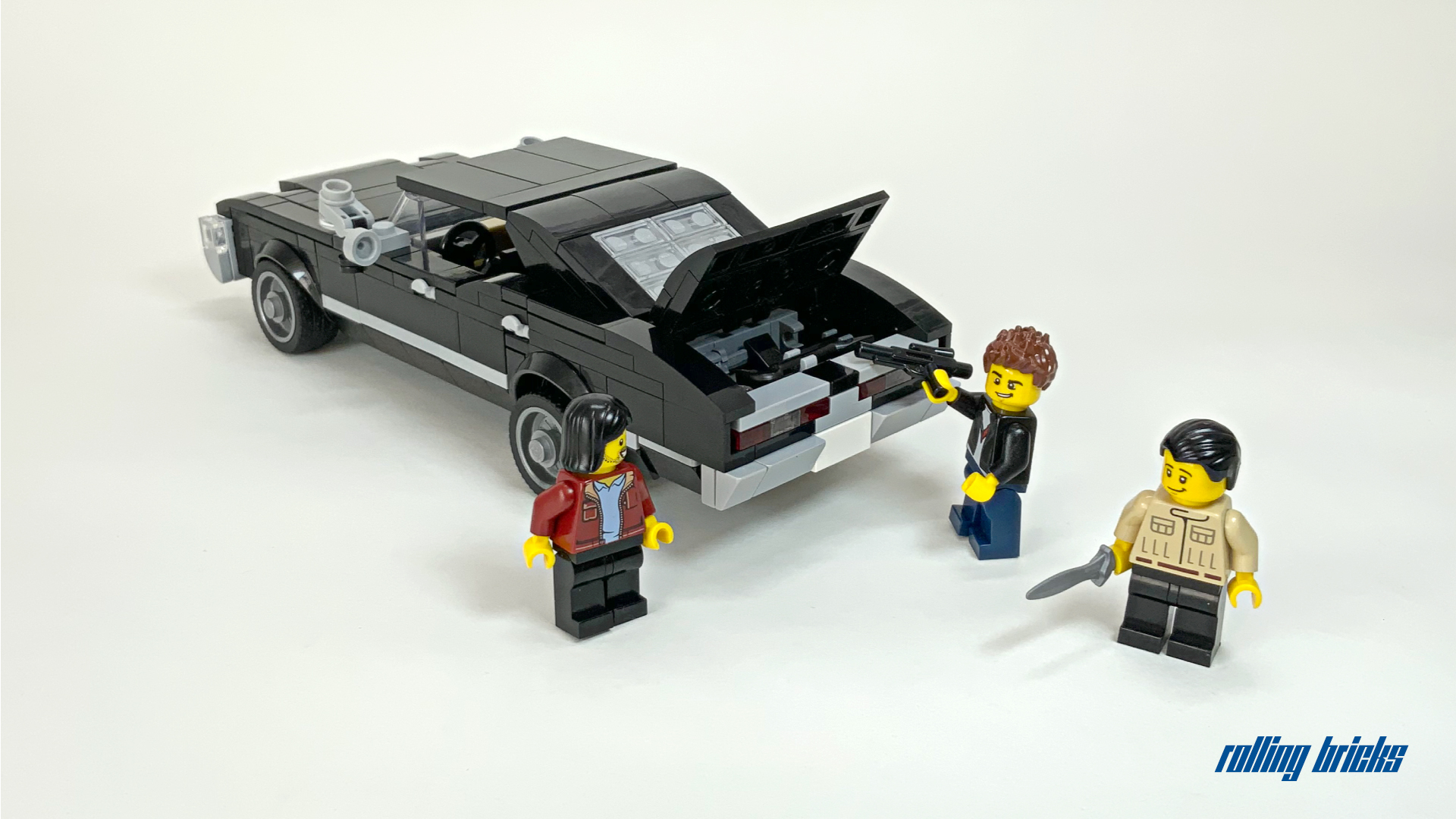 LEGO MOC Chevrolet Impala 1967 Supernatural by brick_zz