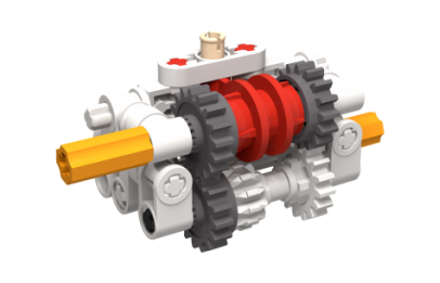 Lego 4-Speed Manual Gearbox